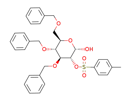 2-O-tosyl-3,4,6-tri-O-benzyl-α-D-glucopyranose
