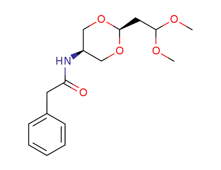 <i>N</i>-[2-(2,2-dimethoxy-ethyl)-[1,3]dioxan-5-yl]-2-phenyl-acetamide