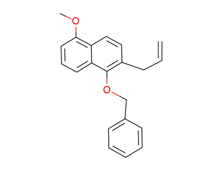 2-Allyl-1-(benzyloxy)-5-Methoxynaphthalene