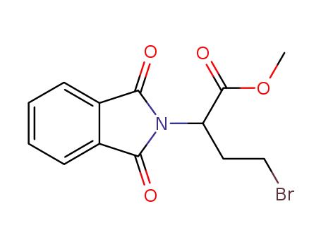 Molecular Structure of 122690-13-5 (4-bromo-2-phthalimidobutyric acid methyl ester)
