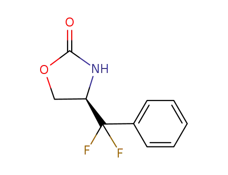 (-)-(4R)-4-(phenyldifluoromethyl)-oxazolidin-2-one