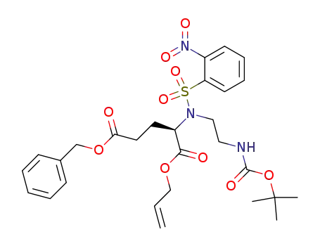 Boc-Glyψ[CH2N(o-NBS)]Glu(α-OAll,γ-OBzl)