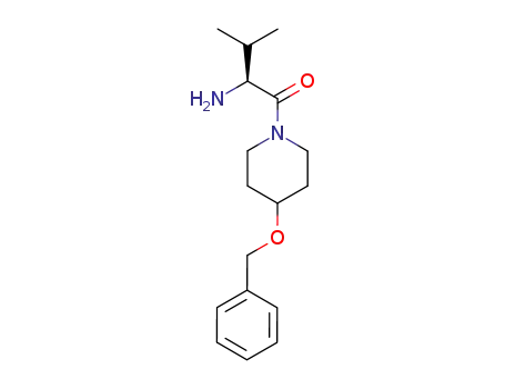 Piperidine, 1-[(2S)-2-amino-3-methyl-1-oxobutyl]-4-(phenylmethoxy)-