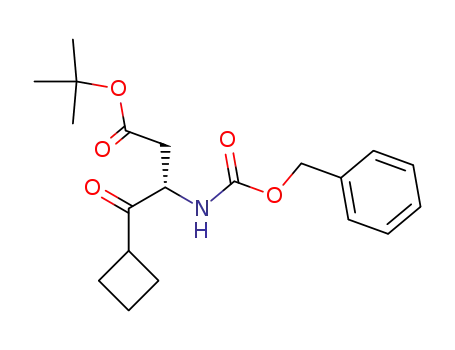 3-benzyloxycarbonylamino-4-cyclobutyl-4-oxobutyric acid tert-butyl ester