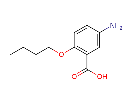 Benzoic acid, 5-amino-2-butoxy-