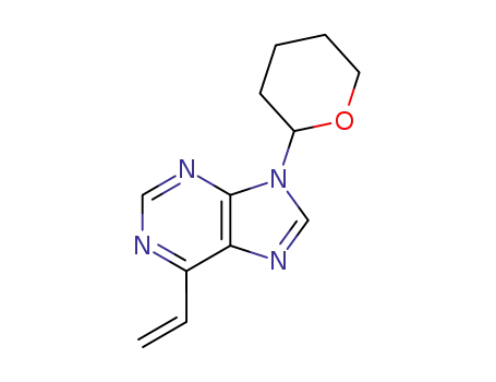 9H-Purine, 6-ethenyl-9-(tetrahydro-2H-pyran-2-yl)-
