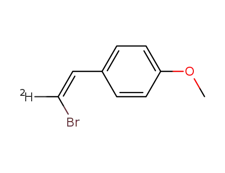4-methoxy-β-deuterio-cis-β-bromostyrene