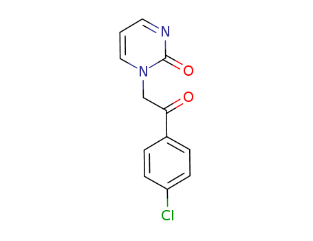 2(1H)-Pyrimidinone, 1-[2-(4-chlorophenyl)-2-oxoethyl]-
