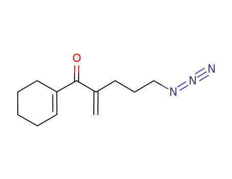 1-Pentanone, 5-azido-1-(1-cyclohexen-1-yl)-2-methylene-
