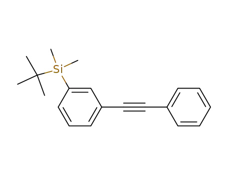 1-phenyl-2-(m-t-butyldimethylsilyl)phenylacetylene