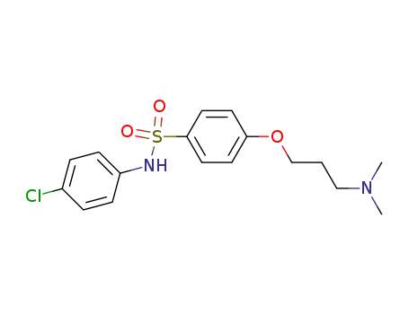 N-(4-chlorophenyl)-4-[3-(dimethylamino)propoxy]benzenesulfonamide