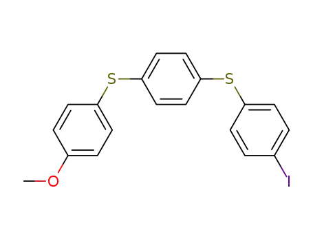 1-(4-methoxyphenylthio)-4-(4-iodophenylthio)benzene