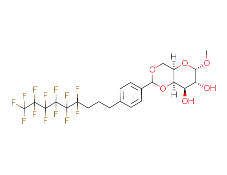 Molecular Structure of 944720-95-0 (C<sub>23</sub>H<sub>23</sub>F<sub>13</sub>O<sub>6</sub>)