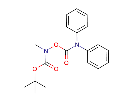 N-Boc-N-methyl-O-diphenylcarbamoyl hydroxylamine
