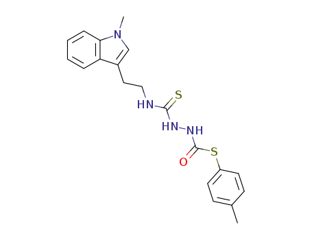 Molecular Structure of 909707-69-3 (C<sub>20</sub>H<sub>22</sub>N<sub>4</sub>OS<sub>2</sub>)