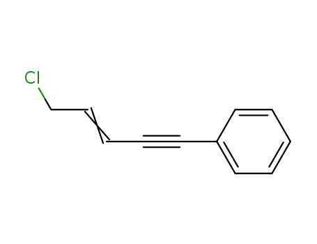 Benzene, (5-chloro-3-penten-1-ynyl)-