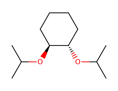 Molecular Structure of 93250-28-3 (Cyclohexane, 1,2-bis(1-methylethoxy)-, trans-)