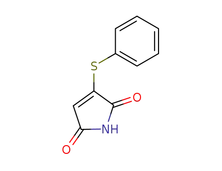 Molecular Structure of 138197-84-9 (1H-Pyrrole-2,5-dione, 3-(phenylthio)-)
