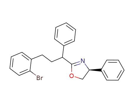 Oxazole, 2-[3-(2-bromophenyl)-1-phenylpropyl]-4,5-dihydro-4-phenyl-,
(4S)-