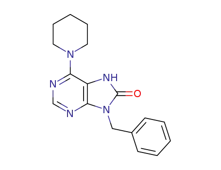 9-benzyl-6-piperidin-1-yl-7,9-dihydro-purin-8-one