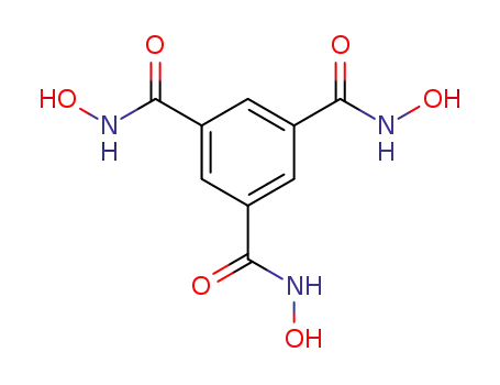 Molecular Structure of 30240-05-2 (1,3,5-Benzenetricarboxamide, N,N',N''-trihydroxy-)