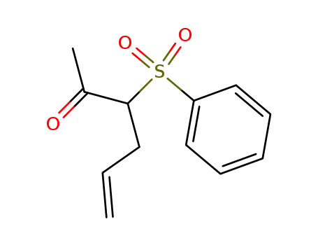 5-Hexen-2-one, 3-(phenylsulfonyl)-