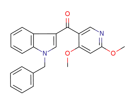 1-benzyl-3-(4,6-dimethoxynicotinoyl)indole