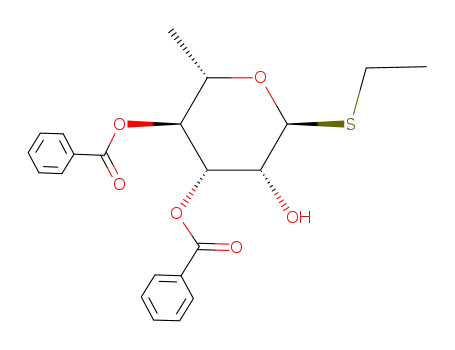 ethyl 3,4-di-O-benzoyl-1-thio-α-L-rhamnopyranoside