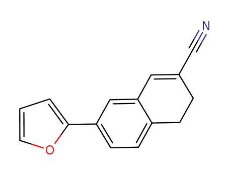 2-Naphthalenecarbonitrile, 7-(2-furanyl)-3,4-dihydro-