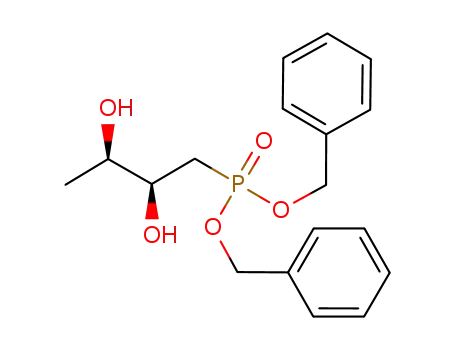 Phosphonic acid, [(2S,3R)-2,3-dihydroxybutyl]-, bis(phenylmethyl) ester