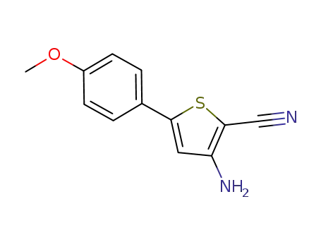 3-amino-5-(4-methoxyphenyl)-2-thiophenecarbonitrile