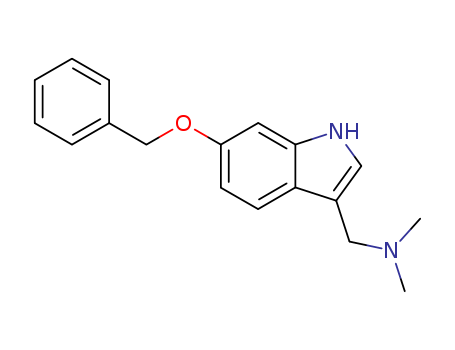 1H-Indole-3-methanamine,N,N-dimethyl-6-(phenylmethoxy)- cas  57765-22-7