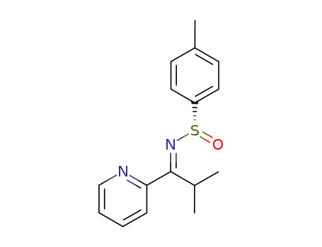 4-Methyl-benzenesulfinic acid [2-methyl-1-pyridin-2-yl-prop-(E)-ylidene]-amide