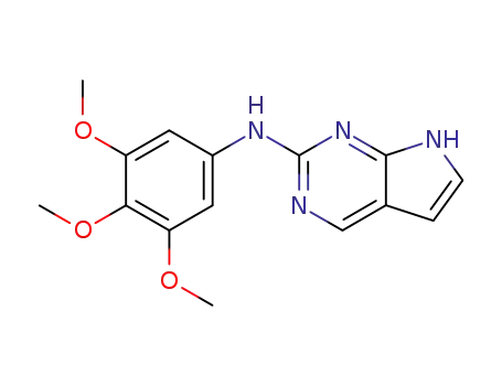 (7<i>H</i>-pyrrolo[2,3-<i>d</i>]pyrimidin-2-yl)-(3,4,5-trimethoxy-phenyl)-amine