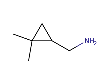 Molecular Structure of 725743-45-3 (1-(2,2-dimethylcyclopropyl)methanamine(SALTDATA: HCl))