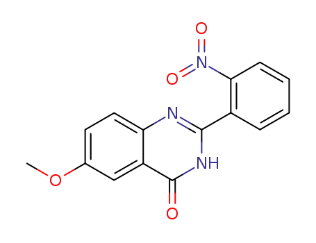 4(1H)-Quinazolinone, 6-methoxy-2-(2-nitrophenyl)-