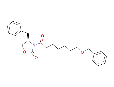 (4R)-3-(7-benzyloxy-1-oxoheptyl)-4-benzyl-2-oxazolidinone