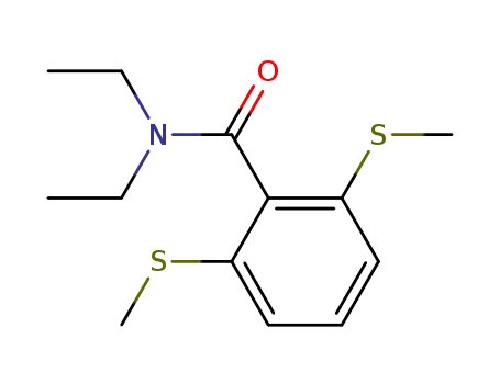 Benzamide, N,N-diethyl-2,6-bis(methylthio)-