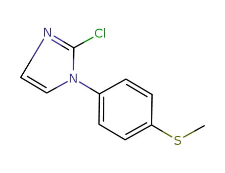 2-chloro-1-(4-methylsulfanylphenyl)-1H-imidazole