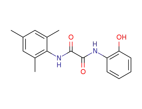 Molecular Structure of 724794-61-0 (N-2-hydroxyphenyl-N'-mesityloxalamide)