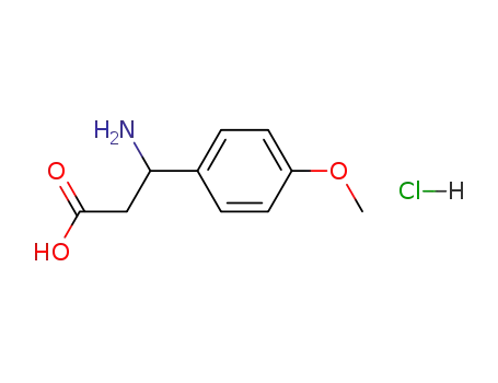 3-amino-3-(4-methoxyphenyl)propanoic acid hydrochloride