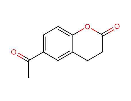 6-acetyl-3,4-dihydro-2H-1-benzopyran-2-one