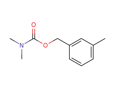 Molecular Structure of 16605-27-9 (3-methylbenzyl N,N-dimethylcarbamate)