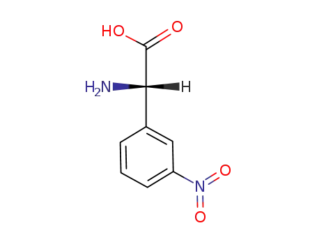 Molecular Structure of 158413-55-9 ((S)-AMINO-(3-NITRO-PHENYL)-ACETIC ACID)