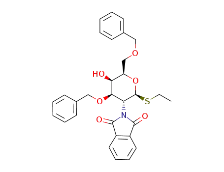 ethyl 3,6-di-O-benzyl-2-deoxy-2-phthalimido-1-thio-β-D-galactopyranoside