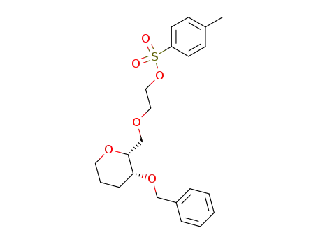 2-{[(2R,3R)-3-(benzyloxy)-tetrahydro-2H-pyran-2-yl]methoxy}ethyl 4-methylbenzenesulfonate