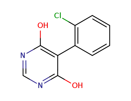 4(3H)-Pyrimidinone, 5-(2-chlorophenyl)-6-hydroxy-