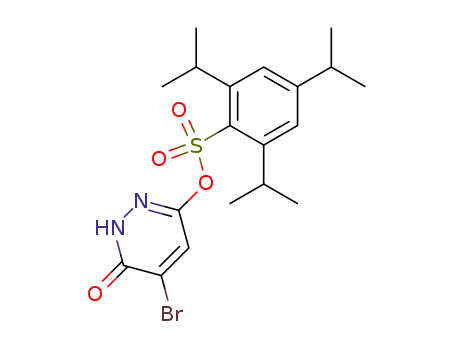 5-bromo-6-oxo-1,6-dihydropyridazin-3-yl 2,4,6-triisopropylbenzenesulfonate