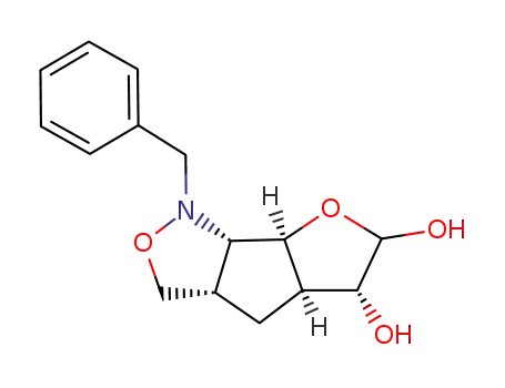 3-benzyl-octahydro-2,4-dioxa-3-aza-cyclopenta[<i>a</i>]pentalene-5,6-diol