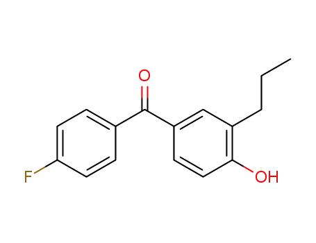 Methanone, (4-fluorophenyl)(4-hydroxy-3-propylphenyl)-